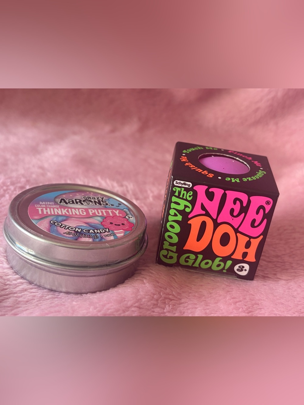 Needoh Mini Groovy Globe Neon G
Purple Tweenie Sensory Squishy Toy + Putty!